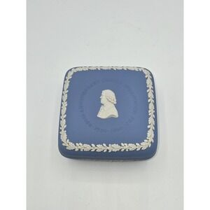 Wedgwood‎ Blue Jasperware Box 250th Anniversary
